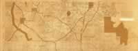 Cherokee Strip Map of 1888