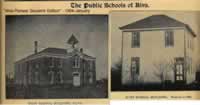 Early Public Schools of Alva, Okla.