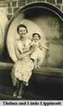 1935 Photo of Thelma and Linda Lippincott